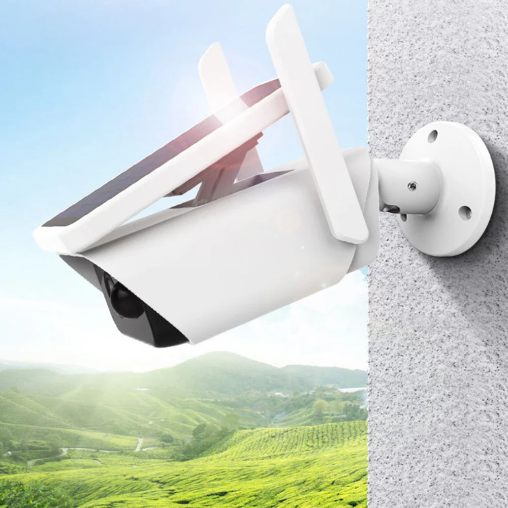 Caméra de sécurité à panneau solaire
