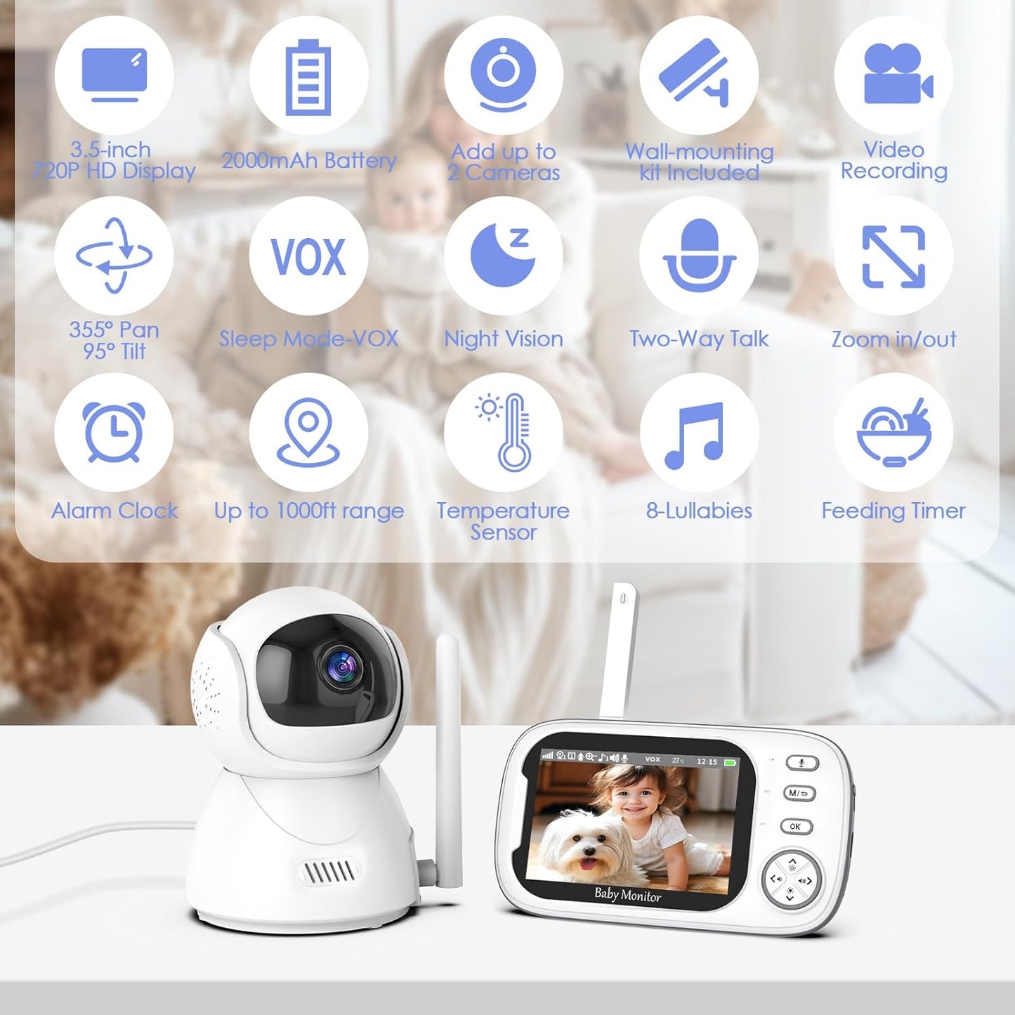 Câmara Wi-Fi IP JORTAN IPC360