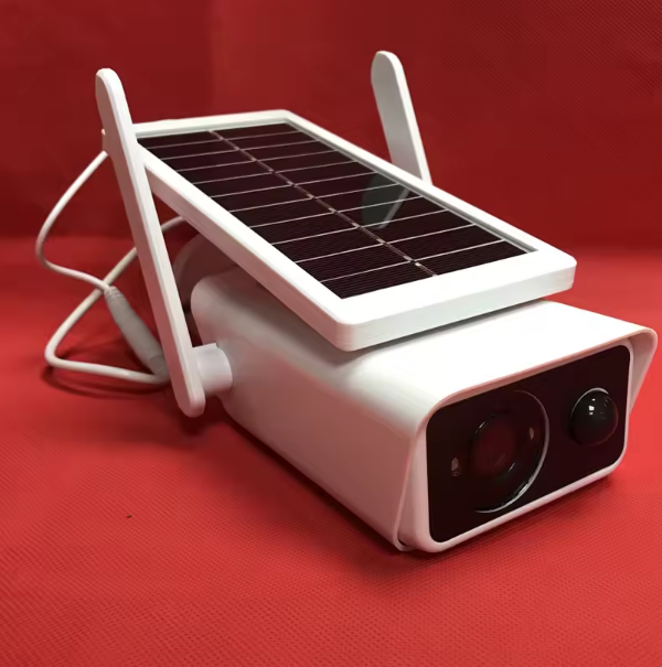 Caméra de sécurité à panneau solaire
