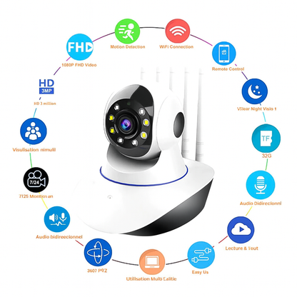 JORTAN INTELLIGENT WIFI CRADLE HEADCAMERA