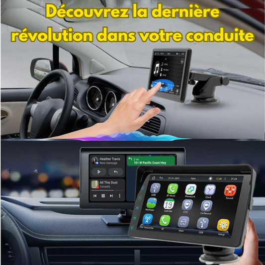 CarPlay Écran Tactile Portable
