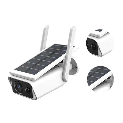 Caméra de sécurité  à panneau solaire