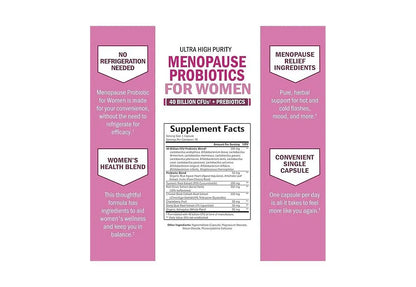 BioSchwartz, Probiotiques pour Femmes en Ménopause