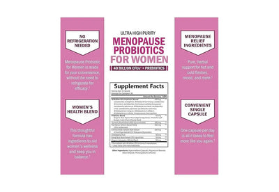 BioSchwartz, Probiotiques pour Femmes en Ménopause