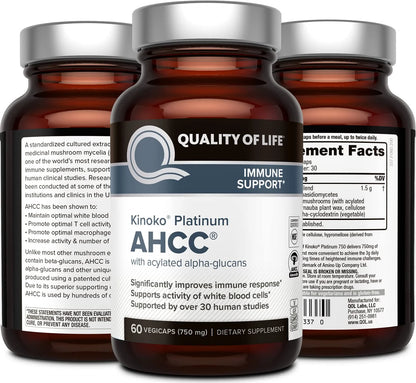Quality Of Life Labs - Kinoko Platinum AHCC