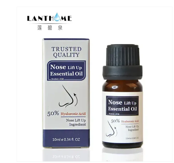 Huile essentielle pour lifting du nez, soin naturel pour un nez fin et plus petit