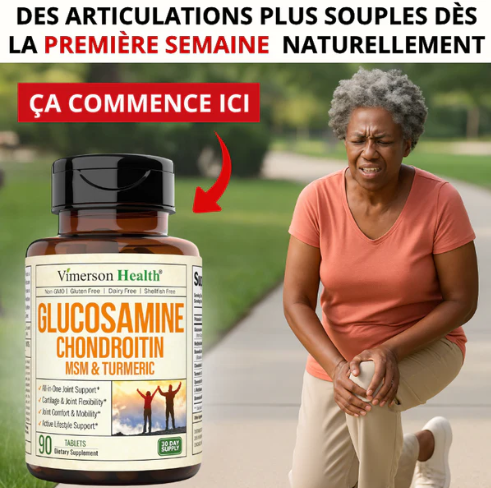 Glucosamine chondroitin -Soulagez Vos Articulations