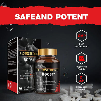 TESTOSTERONE BOOSTER™ | Booster Naturel de Testostérone