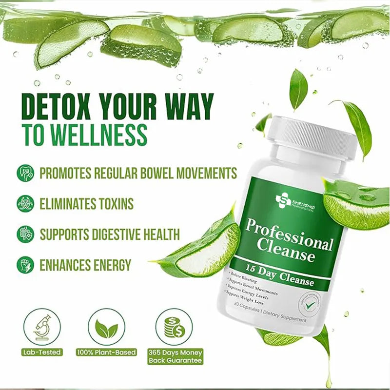 Capsules Détox Intestinale et Côlon