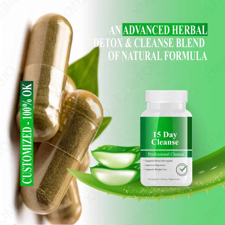 Capsules Détox Intestinale et Côlon