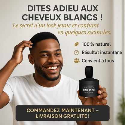 Camouflage Capillaire Professionnel Couleur Noire