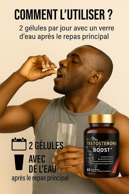 TESTOSTERONE BOOSTER™ | Booster Naturel de Testostérone