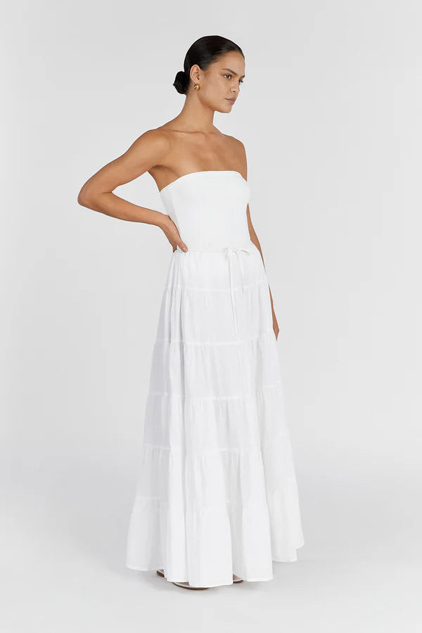 White maxi skirt (Taille Standard )