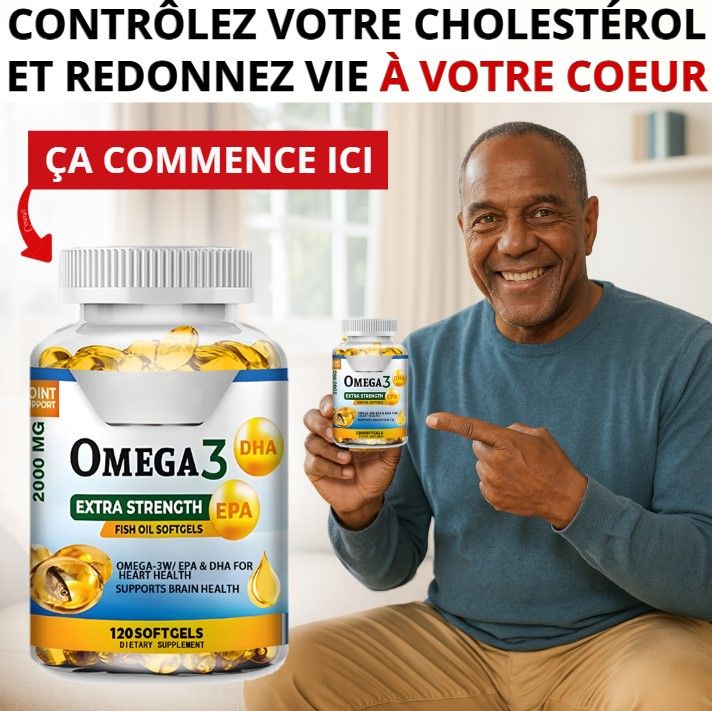 huile de poisson Omega 3