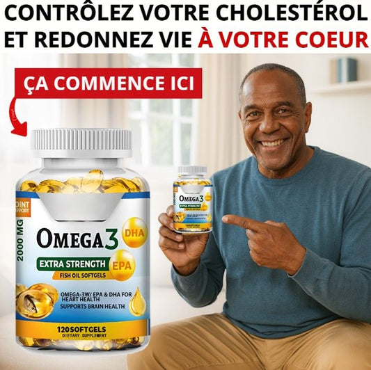 huile de poisson Omega 3