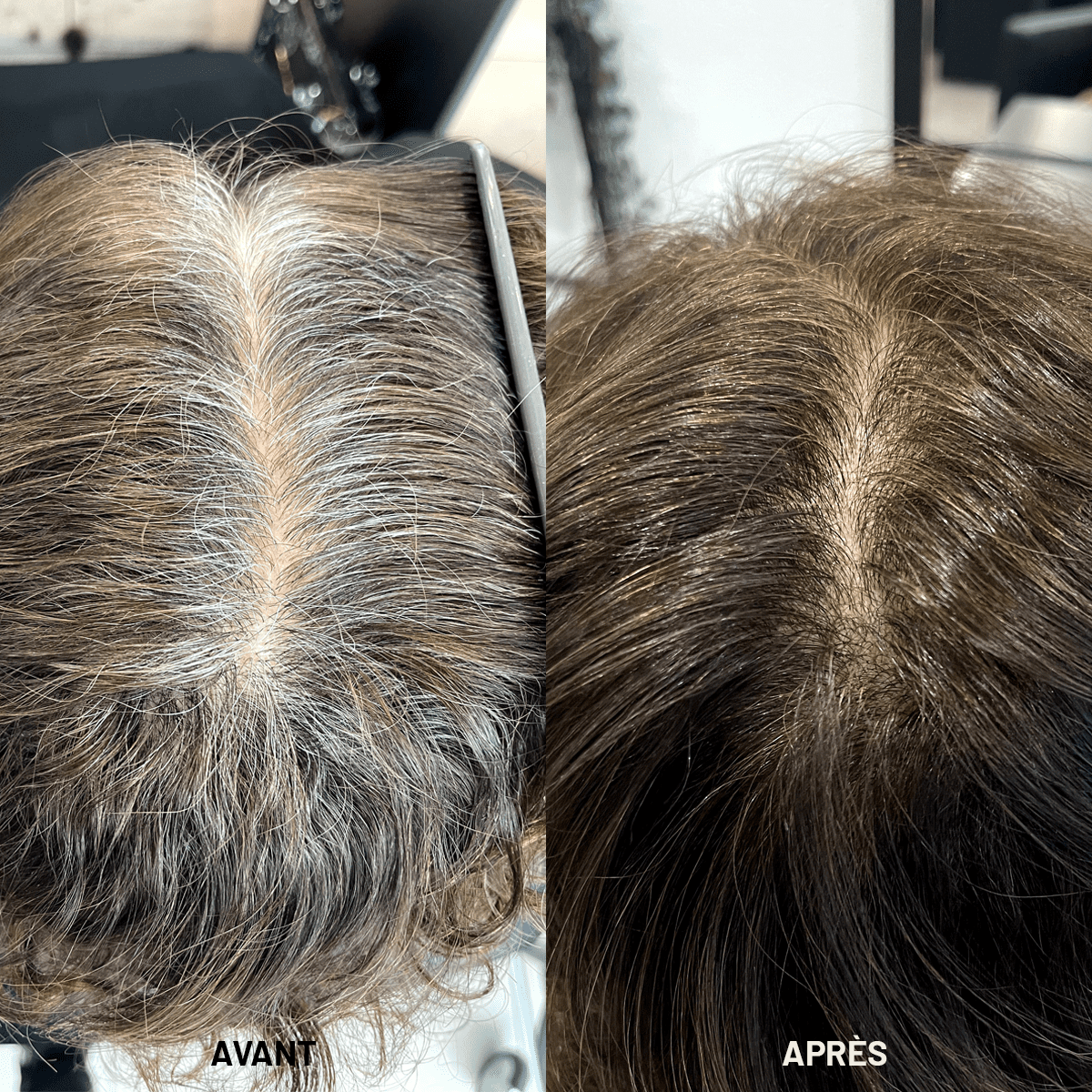 Camouflage Capillaire Professionnel Couleur Noire