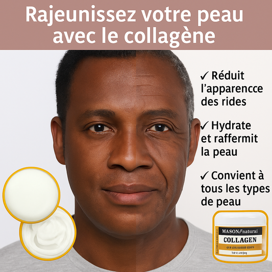 Crème au collagène anti âge pour hommes