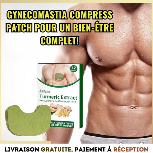 Patch de compresse pour gynecomastie