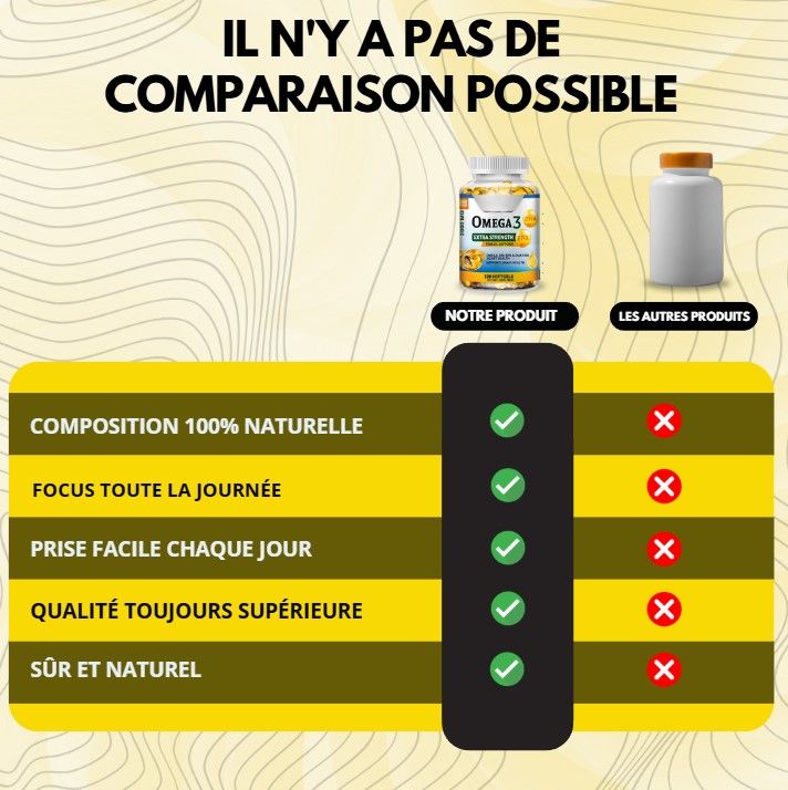huile de poisson Omega 3